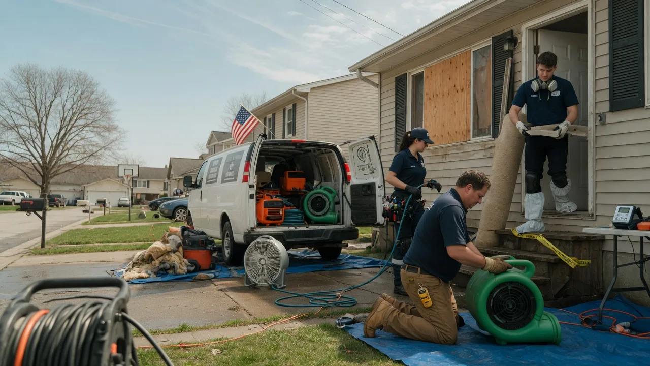 Water Damage Restoration in Thousandsticks, KY near me